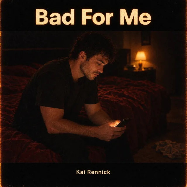 Example cover: Bad For Me by Kai Rennick