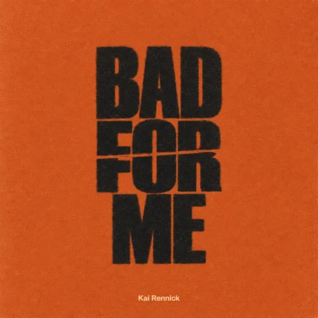 One word · Graphic: Just the title, stacked, on burnt orange